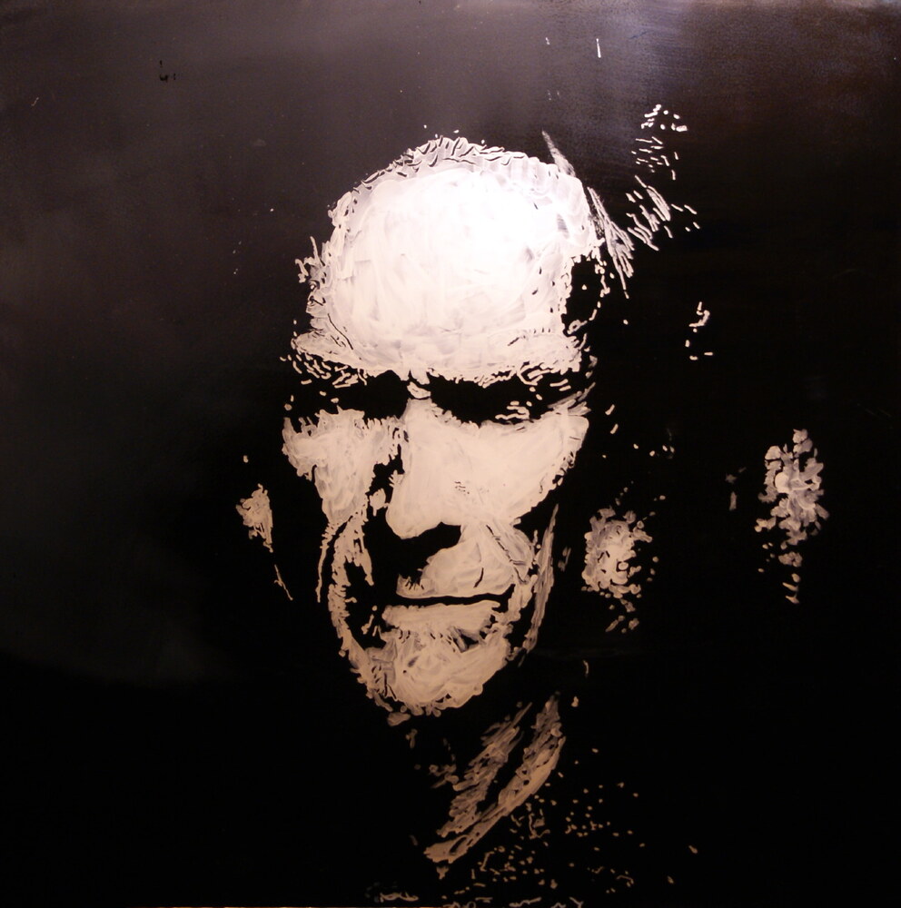 Clint Eastwood, acrylic