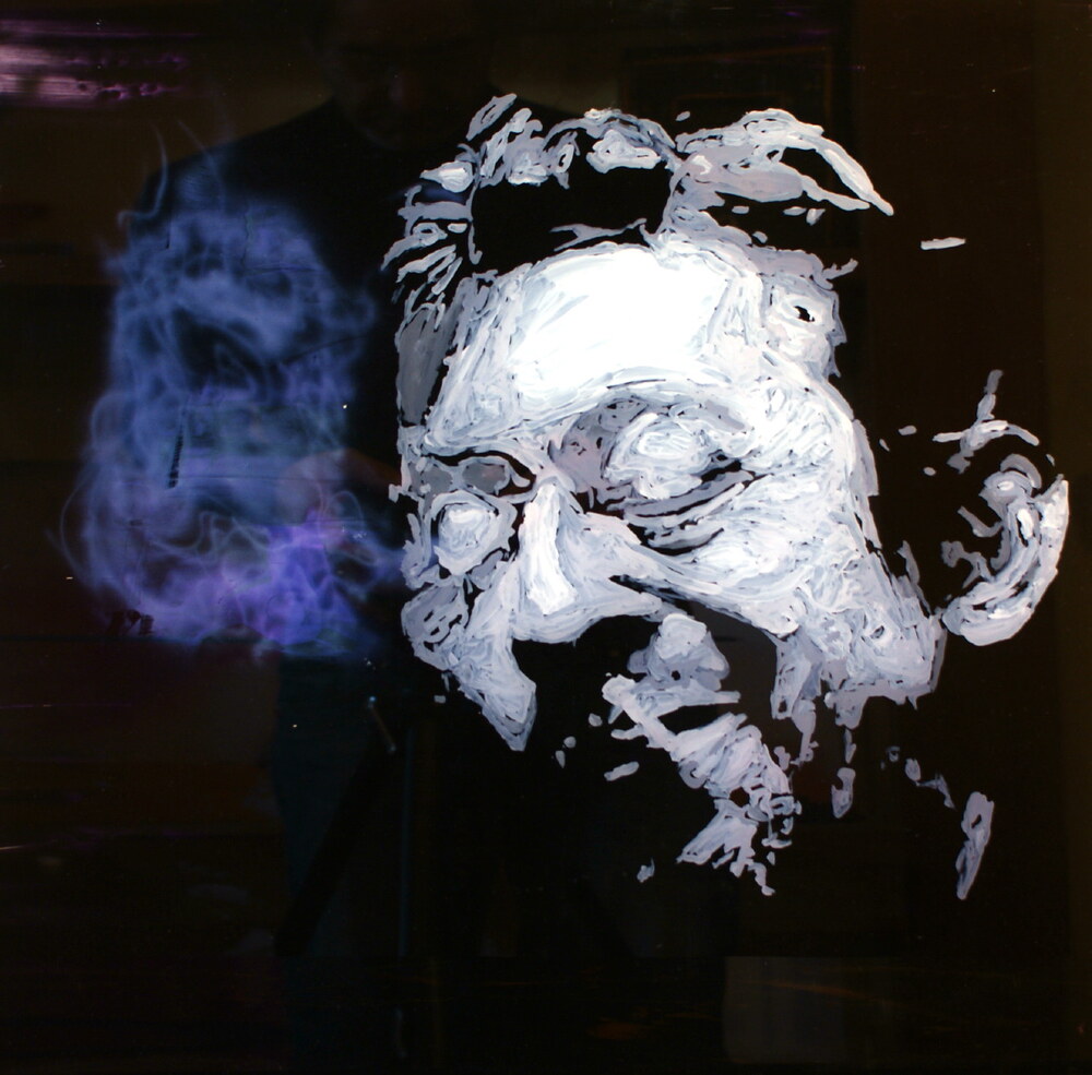 Gainsbourg, acrylic